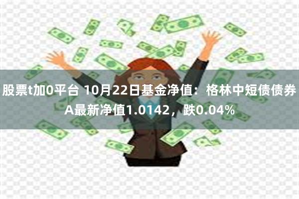 股票t加0平台 10月22日基金净值：格林中短债债券A最新净值1.0142，跌0.04%